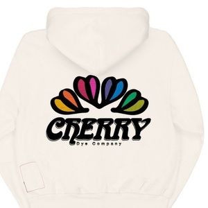 ISO CHERRY LA DYE COMPANY ZIP HOODIE
